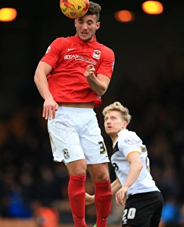 Sky Bet League One - Port Vale V Coventry City - Vale Park Prints: Billy Cargill: Heading for Victory - Coventry City vs Port Vale (Sky Bet League One)