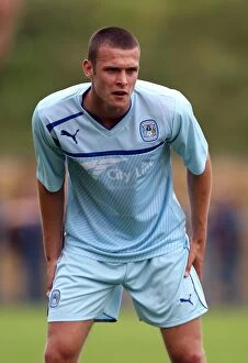 Images Dated 14th July 2012: Billy Daniels in Action: Coventry City FC vs Hinckley United - Pre-Season Friendly at De Montfort