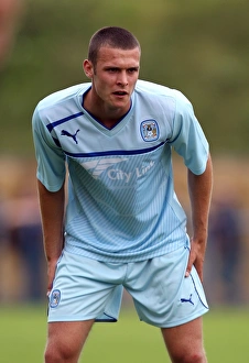 Images Dated 14th July 2012: Billy Daniels in Action: Coventry City FC vs Hinckley United - Pre-Season Friendly at De Montfort Park