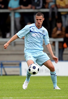 Images Dated 14th July 2012: Billy Daniels Kicks Off Coventry City FC's Pre-Season Training at De Montfort Park