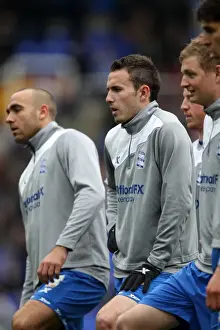 09-04-2012 V Bristol City, Ashton Gate Prints: Birmingham City vs. Coventry City: Npower Championship Warm-Up - Players Stretching (09-04-2012)