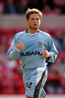 Images Dated 28th August 2004: Bjarni Gudjonsson's Epic Goal for Coventry City at Nottingham Forest (2004)