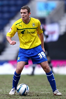 Images Dated 2013 January: Blair Adams Faces Off in Intense Npower League One Clash Between Coventry City and Preston North End at Deepdale