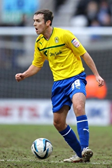 Images Dated 2013 January: Blair Adams Faces Off Against Preston North End in Coventry City's Npower League One Battle (26-01-2013)