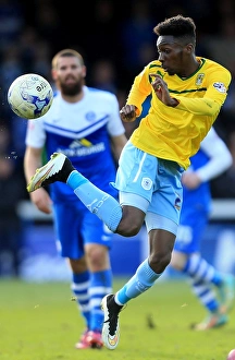 Images Dated 2015 March: Blair Turgott in Command: Coventry City vs Peterborough United (Sky Bet League One)