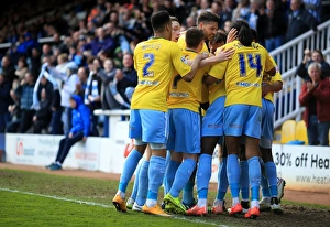 Images Dated 2015 March: Blair Turgott's First Goal: Coventry City Takes 1-0 Lead over Peterborough United (Sky Bet League One)