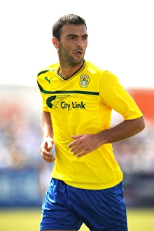 Images Dated 2012 July: Bruno Cazarine in Action: Coventry City's Pre-Season Clash Against Nuneaton Town at Liberty Way Stadium