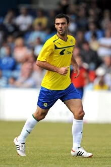 Images Dated 28th July 2012: Bruno Cazarine at Nuneaton Town's Liberty Way Stadium: Coventry City's Pre-Season Friendly