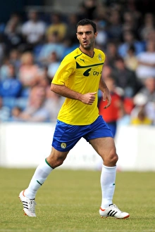Images Dated 2012 July: Bruno Cazarine at Nuneaton Town's Liberty Way Stadium: Coventry City's Pre-Season Friendly