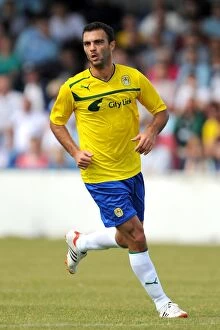 Images Dated 28th July 2012: Bruno Cazarine in Pre-Season Action: Coventry City vs Nuneaton Town at Liberty Way Stadium