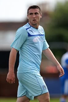 Images Dated 11th August 2012: Callum Ball in Action: Coventry City vs. Bristol Rovers Pre-Season Friendly at Memorial Ground