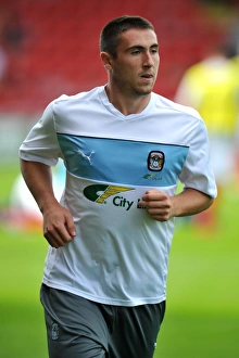 Crewe Alexandra V Coventry City : Gresty Road : 01-09-2012 Prints: Callum Ball in Action: Coventry City vs Crewe Alexandra