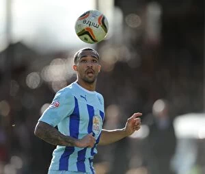 Sky Bet League One : Brentford v Coventry City : Griffin Park : 22-03-2014 Collection: Callum Wilson in Action: Coventry City vs. Brentford at Griffin Park (Sky Bet League One, 2014)