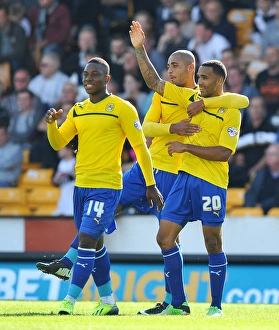 Images Dated 2013 September: Callum Wilson Scores First Goal for Coventry City in Port Vale Victory (Sky Bet League One)