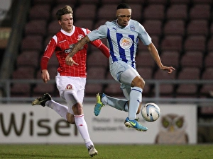 Images Dated 2014 March: Callum Wilson's Dramatic Last-Minute Winner: Coventry City vs