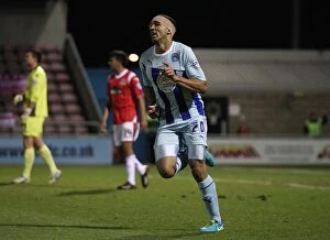 Images Dated 5th March 2014: Callum Wilson's Glorious Goal: Coventry City's Triumph Over Walsall in Sky Bet League One