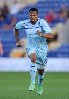 Images Dated 26th July 2013: Callum Wilson's Shining Performance: Coventry City's Friendly Victory at Mansfield Town's Field Mill