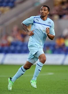 Images Dated 26th July 2013: Callum Wilson's Standout Performance: Coventry City vs Mansfield Town (July 26, 2013)