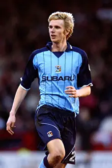 Images Dated 2004: Calum Davenport in Action: Coventry City vs Nottingham Forest (Division One, 07-02-2004)