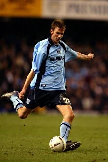 15-01-2003 Round 3 Replay v Cardiff Collection: Calum Davenport's Unforgettable Performance: Coventry City vs Cardiff City in FA Cup Third Round