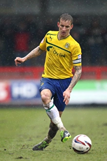 Images Dated 2013: Carl Baker in Action for Coventry City at Broadfield Stadium vs