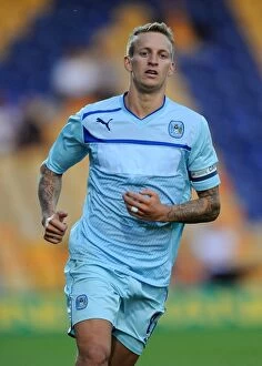 Images Dated 26th July 2013: Carl Baker in Action for Coventry City at Mansfield Town Friendly, July 2013