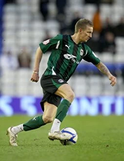 Images Dated 29th January 2011: Carl Baker in Action: Coventry City vs. Birmingham City, FA Cup Fourth Round, St