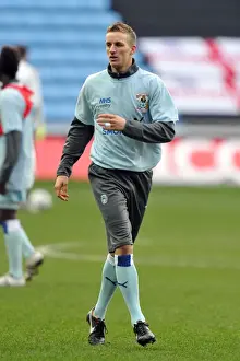Images Dated 2011 December: Carl Baker in Action: Coventry City vs Brighton & Hove Albion