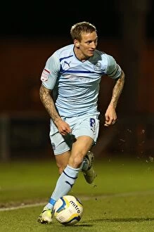 Images Dated 20th November 2012: Carl Baker in Action: Coventry City vs Colchester United, Football League One