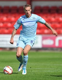 Images Dated 1st September 2012: Carl Baker in Action: Coventry City vs Crewe Alexandra, Npower League One, 2012 (Gresty Road)