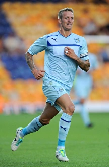 Images Dated 2013 July: Carl Baker in Action: Coventry City vs Mansfield Town (July 26, 2013)