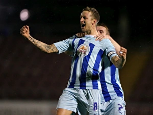 Carl Baker Scores First Goal: Coventry City Leads Leyton Orient in Sky Bet League One (October 22, 2013)