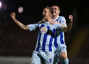 Images Dated 2013 October: Carl Baker Scores First Goal: Coventry City Takes the Lead Against Leyton Orient in Sky Bet League One (October 22)