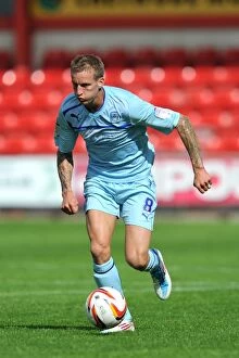 Crewe Alexandra v Coventry City : Gresty Road : 01-09-2012 Collection: Carl Baker Sparks Coventry City's Npower League One Offensive against Crewe Alexandra at Gresty Road