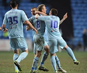 Images Dated 2nd January 2007: Carl Baker's Dramatic Equalizer: Coventry City vs Colchester United in Npower League One