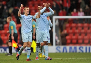 Images Dated 2012 October: Carl Baker's Euphoric Goal Celebration: Coventry City's Triumph at Leyton Orient (Npower League One)