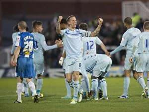 Images Dated 18th November 2012: Carl Baker's Game-Winning Goal: Coventry City at Hartlepool United, Football League One