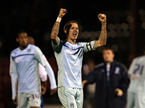 Images Dated 2012 October: Carl Baker's Triumph: Coventry City's Johnstone's Paint Trophy Victory over York City