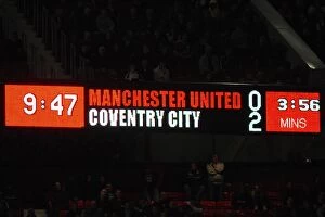 Classic Matches Collection: 26th September 2007 - Carling Cup - Third Round - Manchester United v Coventry City - Old Trafford