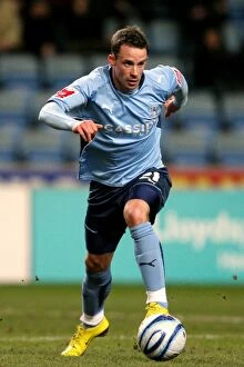 Images Dated 16th March 2010: Championship Showdown: Coventry City vs. Cardiff City - Michael McIndoe's Legendary Performance