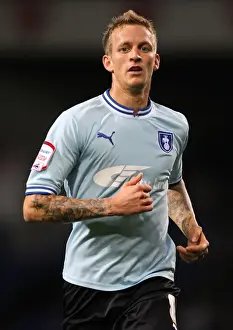Images Dated 2011 September: Championship Showdown: Coventry City vs Derby County - Carl Baker's Epic Battle (Sept 19)