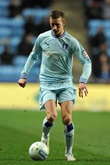 Images Dated 14th February 2012: Championship Showdown: Coventry City vs Leeds United - Carl Baker's Ricoh Arena Battle