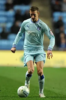 14-02-2012 V Leeds United, Ricoh Arena Prints: Championship Showdown: Coventry City vs Leeds United - Carl Baker's Ricoh Arena Battle (February 14)