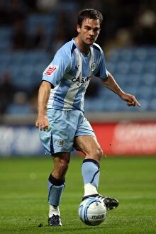 Images Dated 21st October 2008: Championship Showdown: Daniel Fox at Ricoh Arena - Coventry City vs Burnley (October 21, 2008)