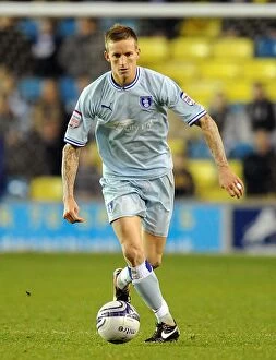 Images Dated 1st November 2011: Championship Showdown at The Den: Coventry City vs Millwall - Carl Baker in Action