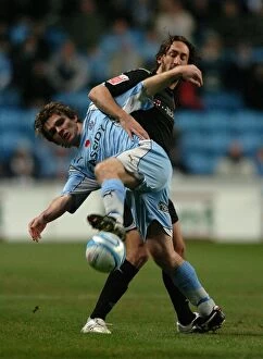 12-11-2007 v West Bromwich Albion Collection: Championship Showdown: Jat Tabb vs. Jonathan Greening - Coventry City vs