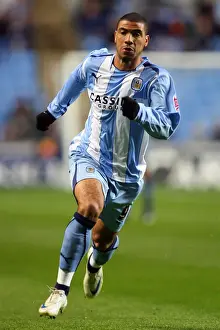 Images Dated 2008: Championship Showdown: Leon Best's Epic Performance at Coventry City vs Burnley (21-10-2008)