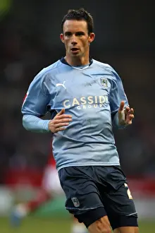 Images Dated 2009: Championship Showdown: McIndoe's Performance for Coventry City Against Nottingham Forest (2009)