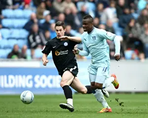 Images Dated 2012 April: Charging Forward: Alex Nimely of Coventry City Against Peterborough United in Npower Championship (07-04-2012)