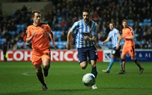 Images Dated 29th March 2016: Chasing the Win: Coventry City vs Colchester United - Sky Bet League One